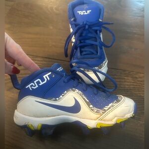 Nike Force Trout 4 Keystone Baseball Cleats - Game Royal Colorway